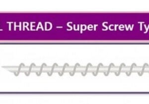 polyllactic acid (plla) collagen enhancer super screw (10pk) 30g 25mm