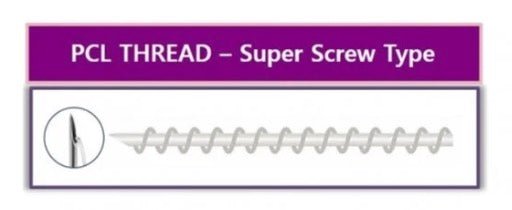 polycaprolactone collagen enhancer super screw (10pk) 30g 38mm