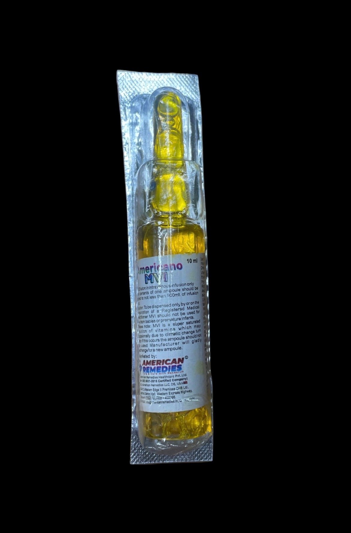 multi vitamin 10ml vial