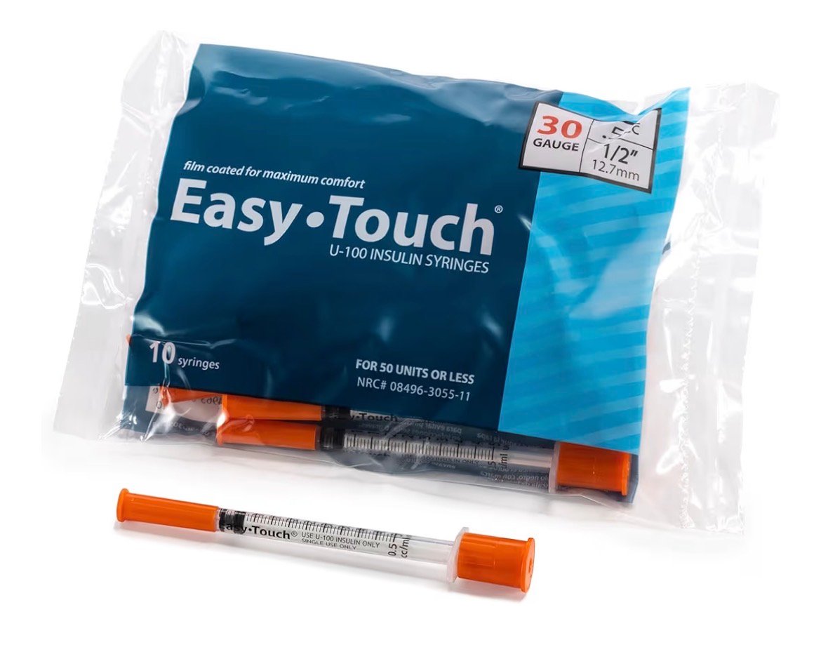 30g 1/2 .5 50units 10pack