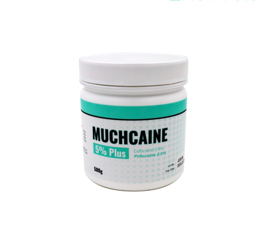 STRONG LONG LASTING - MUCHCAINE 5% (Plus) 500g Muchcaine Plus 5% Prilocaine
